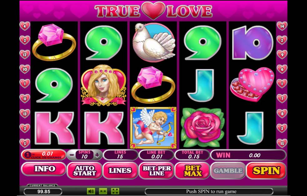 Игровой автомат "Настоящая любовь"